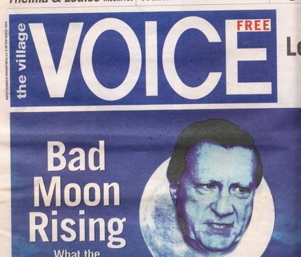 Note to the Editor of the Voice